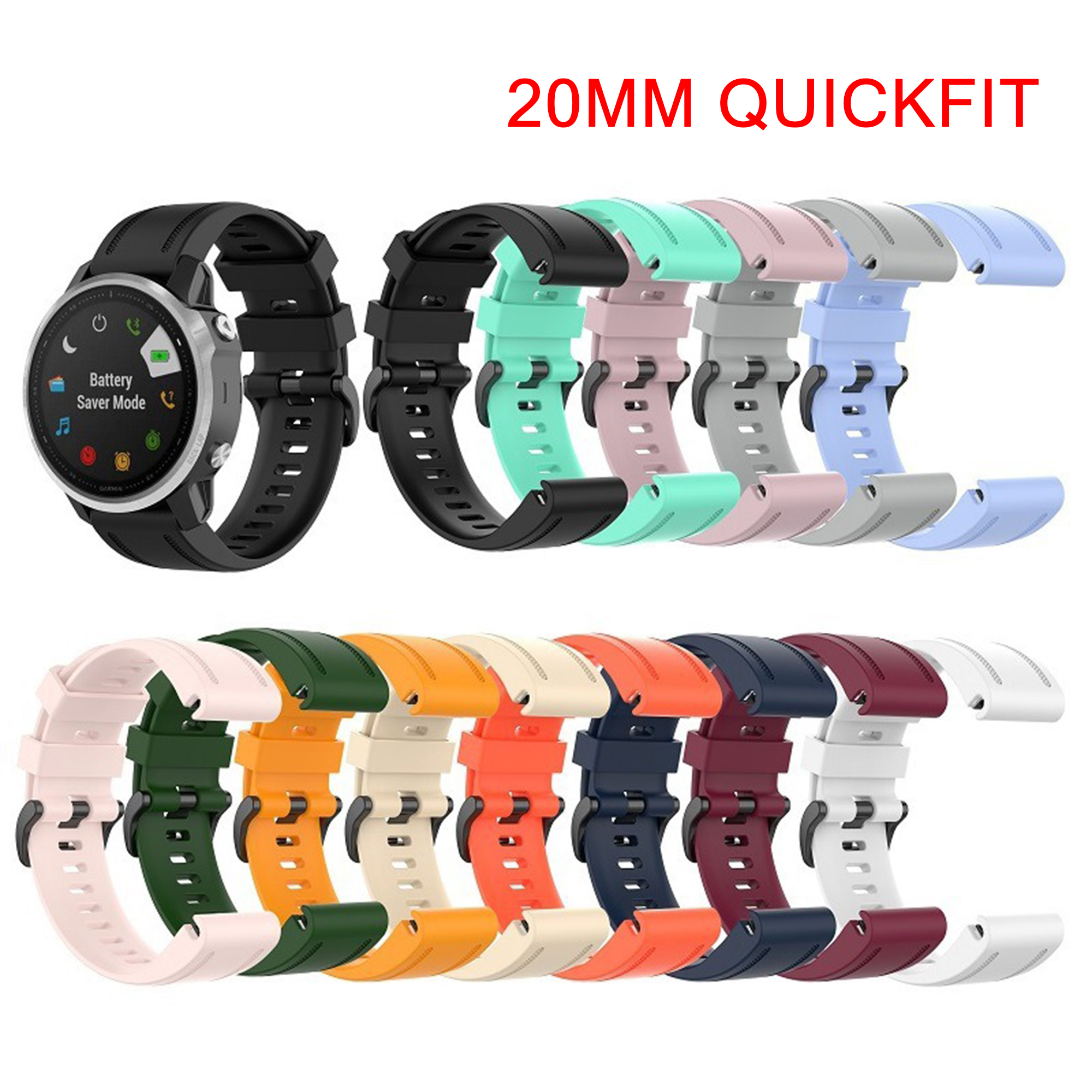 Watch Bands For Garmin Fenix 8 - Silicone Watch Band 22Mm 评论和价格