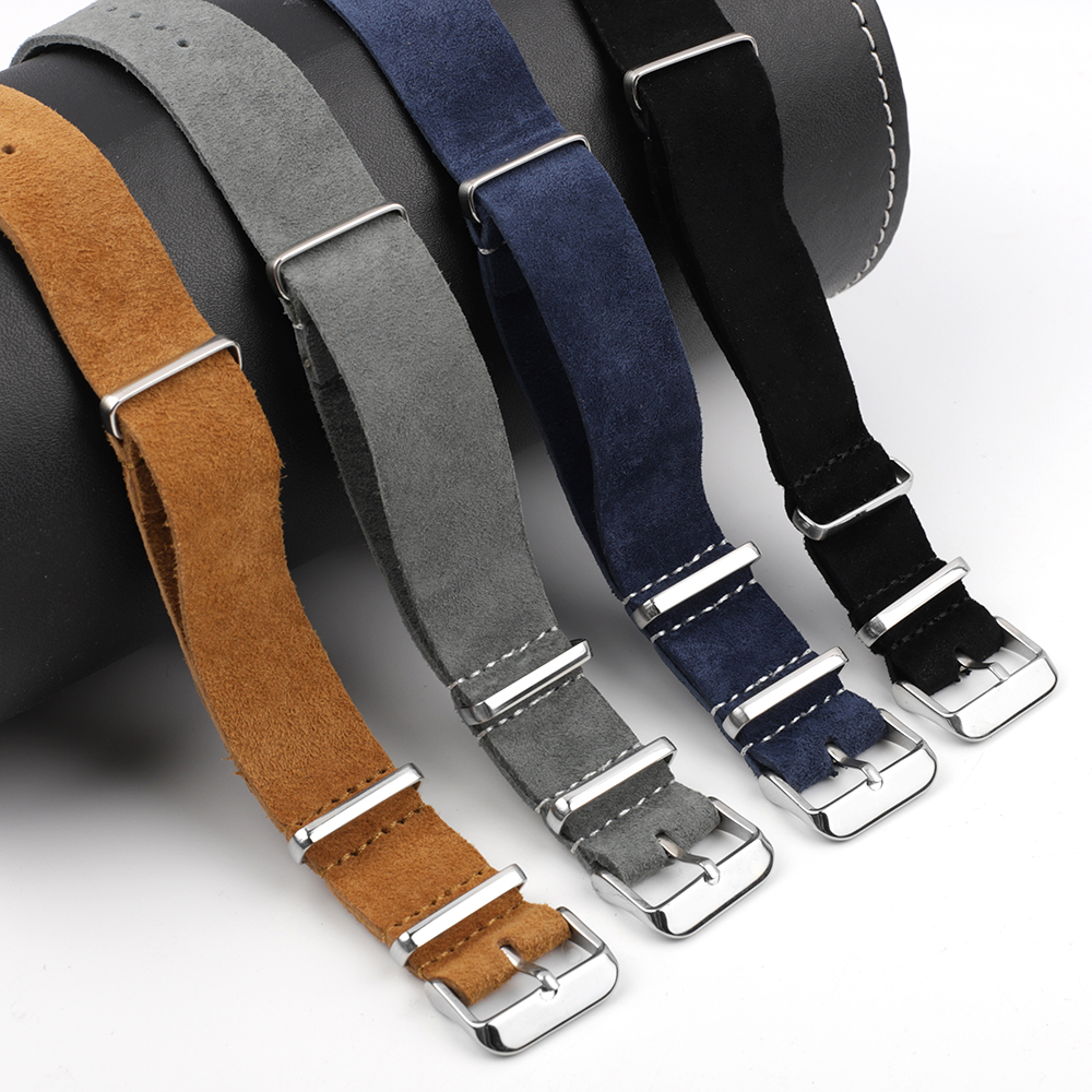 Soft Suede Watchband Long Stra - Suede Strap Watch 评论和价格