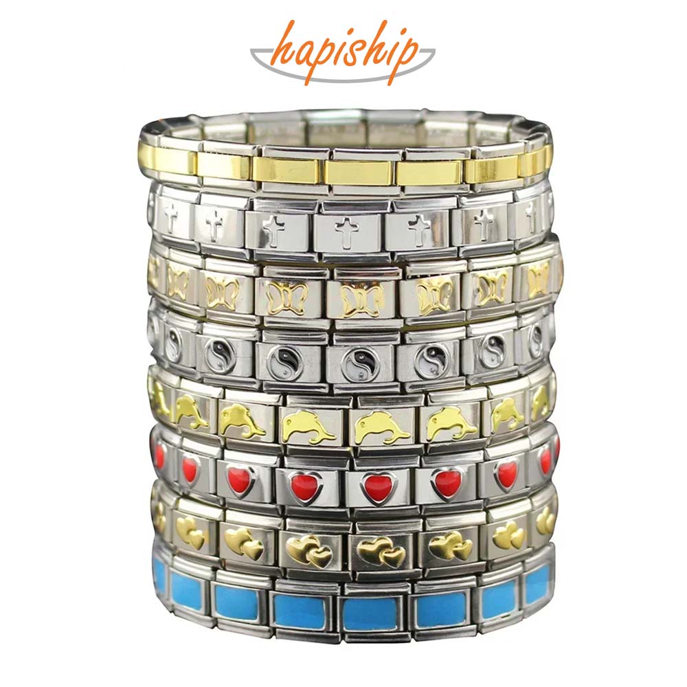 Hapiship Women Man Fashion Sty - Butterfly Clasp Deployant 评论和价格