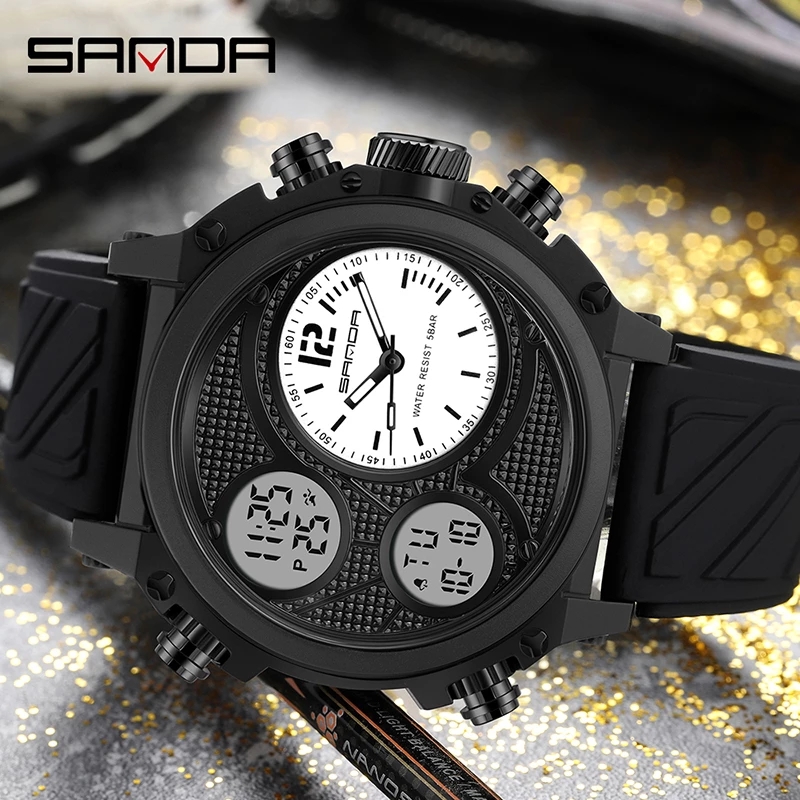 SANDA 3002 Brand Men's Dual Ti - Tropic Strap Vintage 评论和价格