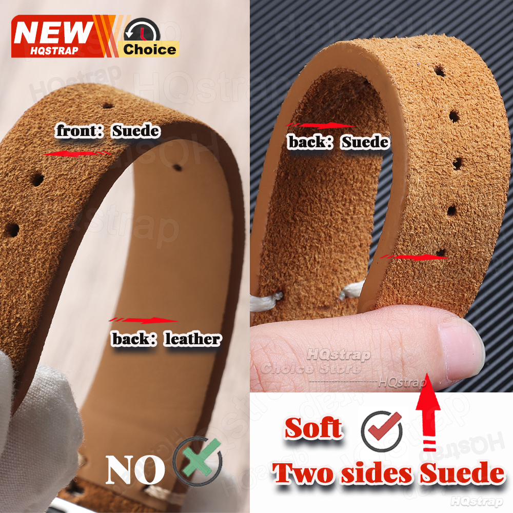 New Colorful Stitching Suede S - Suede Strap Watch 评论和价格