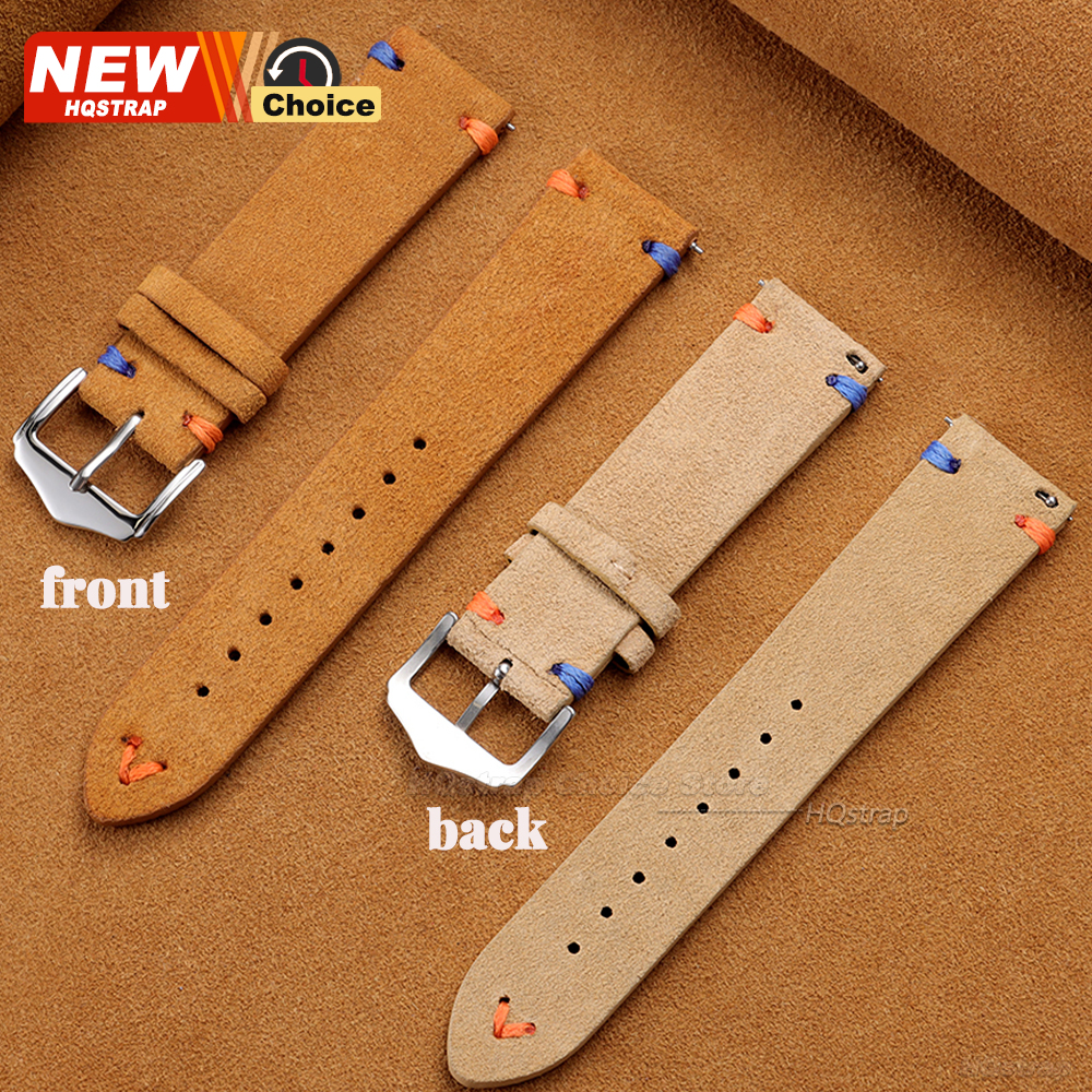 New Colorful Stitching Suede S - Suede Strap Watch 评论和价格
