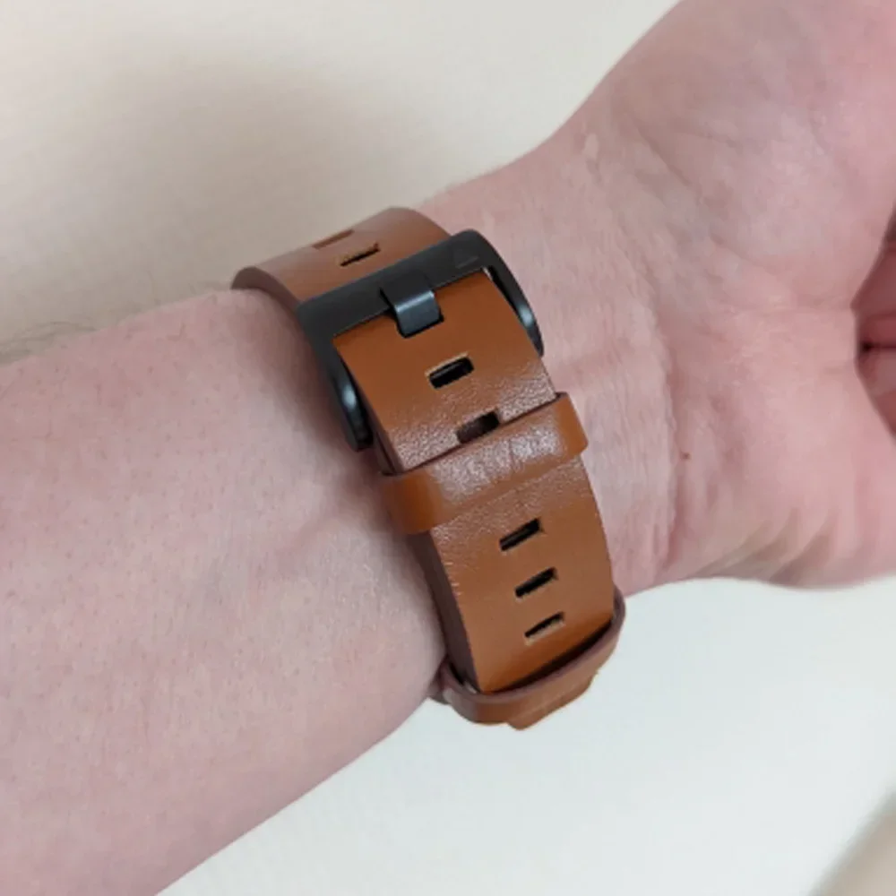 Genuine Leather QuickFit 22mm  - Leather Strap Quick Release 评论和价格
