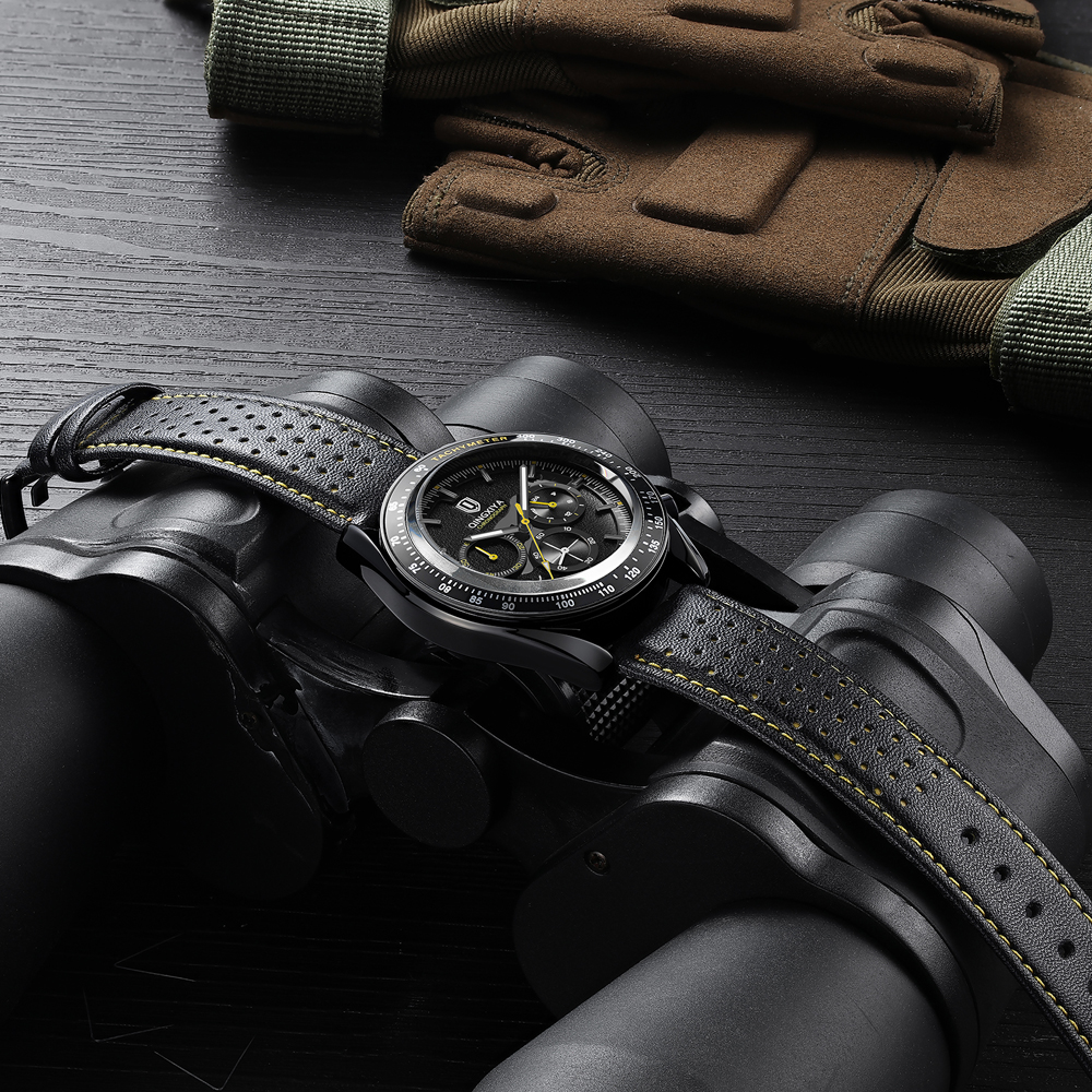 QINGXIYA Luxury Men's Watches  - Leather Watch Band Men 评论和价格