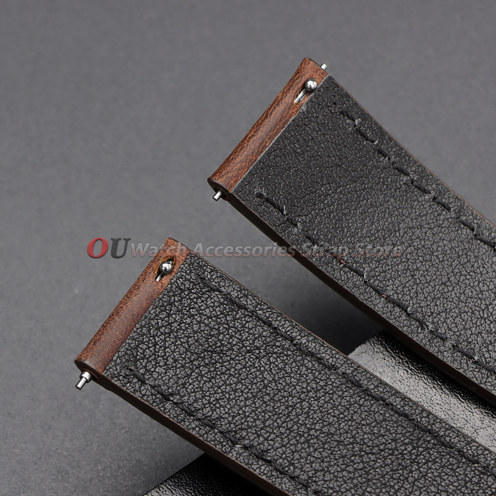 18mm 19mm 20mm 21mm 22mm 24mm  - Leather Strap Quick Release 评论和价格