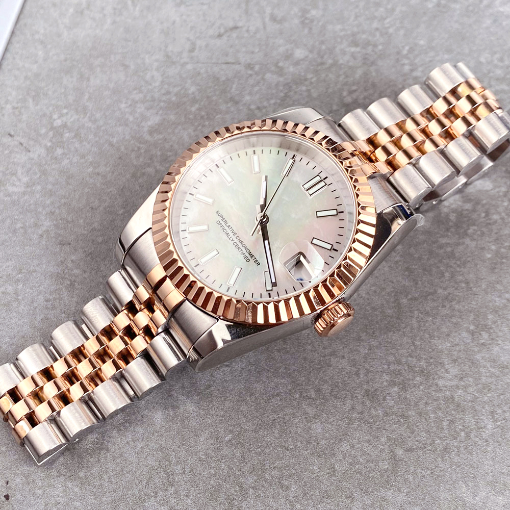 Customized Two Tone Rose Gold  - Stainless Bracelet Diver 评论和价格